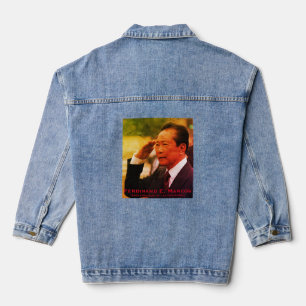 Ferdinand Marcos, zehnter Präsident der Philippine Jeansjacke