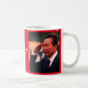 Ferdinand Marcos, zehnter Präsident der Philippine Kaffeetasse