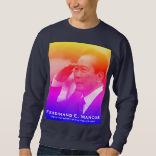 Ferdinand Marcos, zehnter Präsident der Philippine Sweatshirt