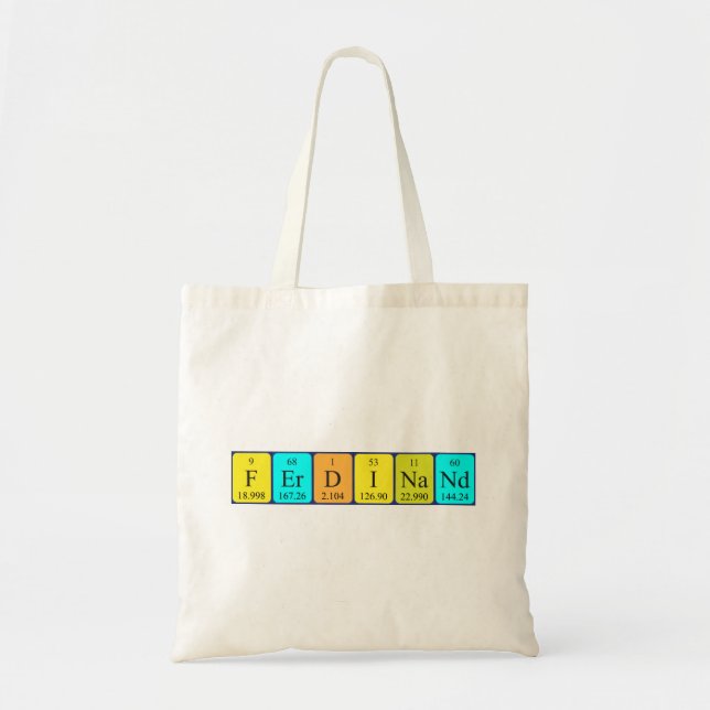 Ferdinand Periodenname Tasche (Vorne)