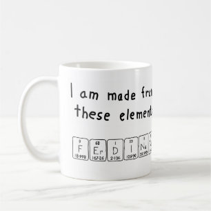 Ferdinand Periodenname Tasse
