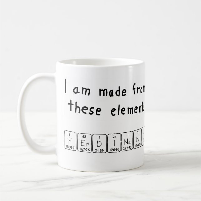 Ferdinand Periodenname Tasse (Links)