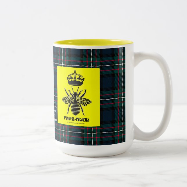 Ferganon Tasse verheiratet in den Ferguson-Clan (Rechts)