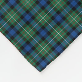Ferguson Clan Blue, Green und Red Tartan Fleecedecke