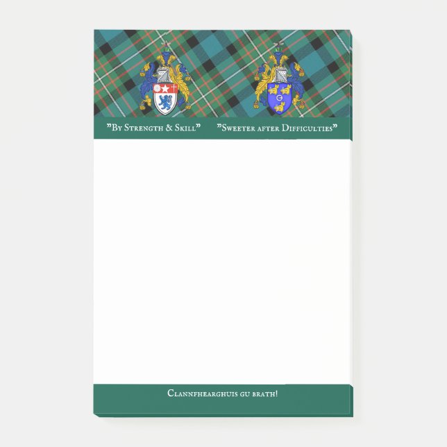 Ferguson-Clan-Post-Itanmerkungen Post-it Klebezettel (Vorderseite)