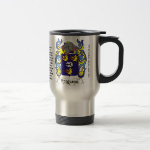 Ferguson-Familien-Wappen Reise-Tasse Reisebecher