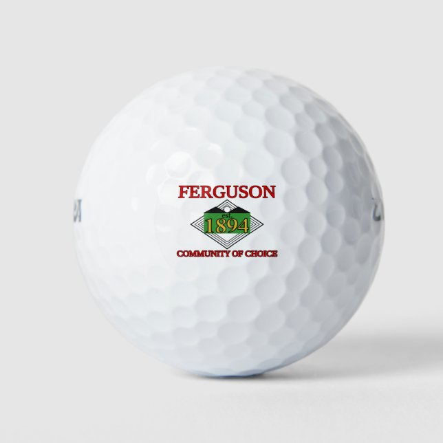 Ferguson-Flagge, Missouri Golfball (Vorderseite)