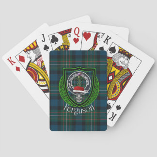 Ferguson Scottish Clan Tartan & Crest Spielkarten
