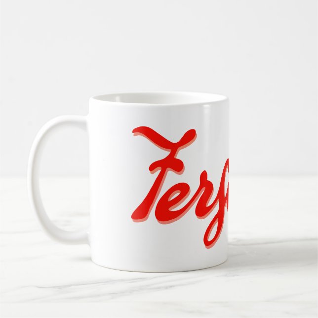 Ferguson Tractor Wanderrocknick Kaffeetasse (Links)