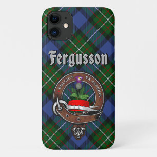 Fergusson Clan Abzeichen & Tartan Phone Case