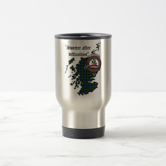 Fergusson Clan Abzeichen Travel Mug Reisebecher (Mittel)