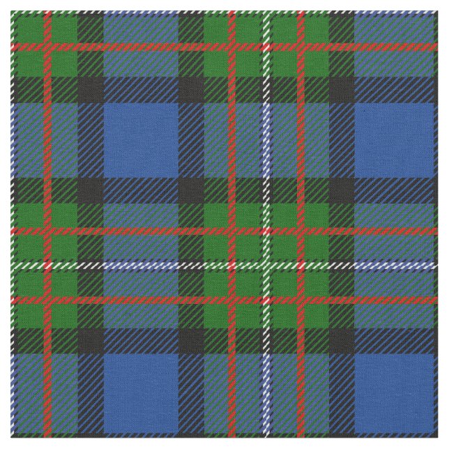 Fergusson Tartan-Druck Stoff (Nahaufnahme)