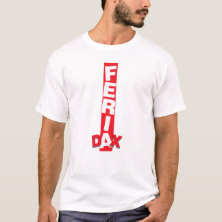 Feria Dax Band Rot & Weiß T-Shirt