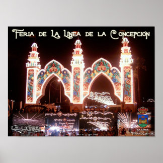 Feria de La Linea de la Concepción Poster