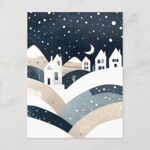 Ferien Grüße Feiertagspostkarte