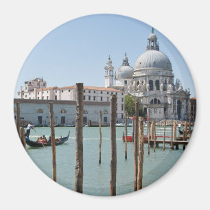 Ferien im Venedig-Landschaftsrunden Magneten Magnet
