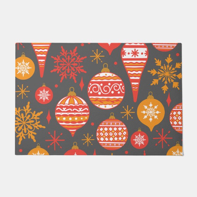 Ferien-Imitate Strick Patente Weihnachten Personal Fußmatte (Vorderseite)