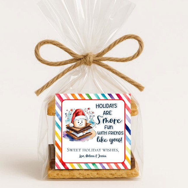 Ferien machen Spaß mit Freunden wie Ihnen Quadratischer Aufkleber (Von Creator hochgeladen)