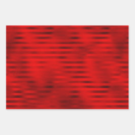 Ferien-Reds - Imitate Fossilienpackung 3 Geschenkpapier Set