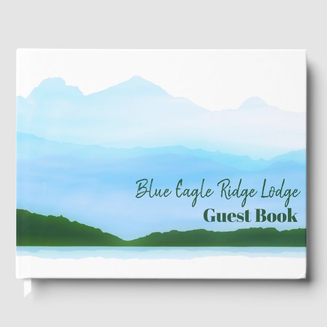 Ferien Rental Guest Book Blue Mountains Gästebuch (Vorderseite)