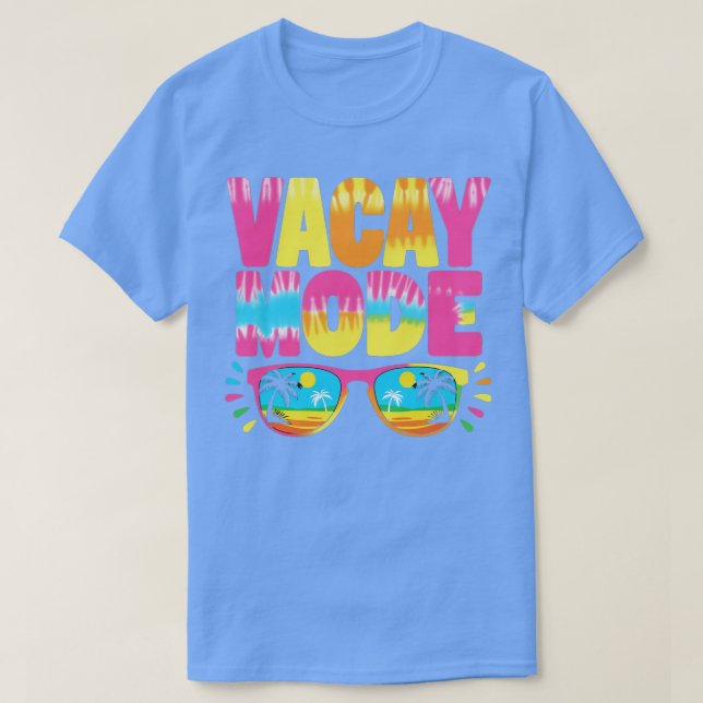 Ferien Sommer Urlaub Urlaub Urlaub Vacay Mode Palm T-Shirt (Design vorne)