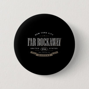 Ferienandenken Far Rockaway Queens Nyc Button