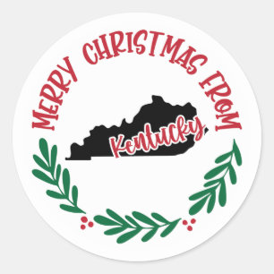 Ferienaufkleber von Kentucky Runder Aufkleber