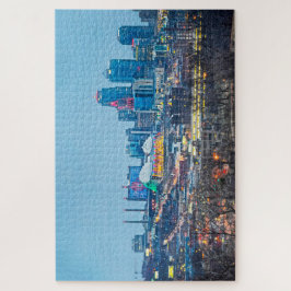 Ferienbeleuchtung, Downtown Kansas City, Missouri Puzzle