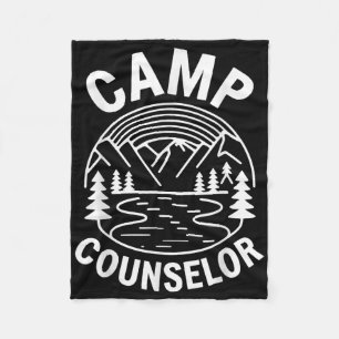 Ferienbetreuer-Shirt Camper Sommer Camping-Persona Fleecedecke