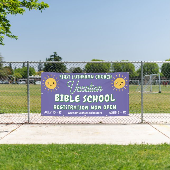 Ferienbibelschule Lachende Sonne Banner (Insitu)