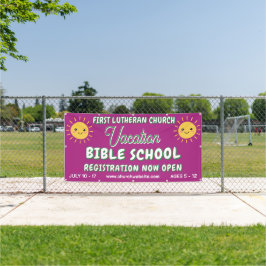Ferienbibelschule Lachende Sonne Banner