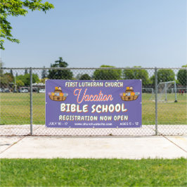 Ferienbibelschule mit Noahs Arche Banner