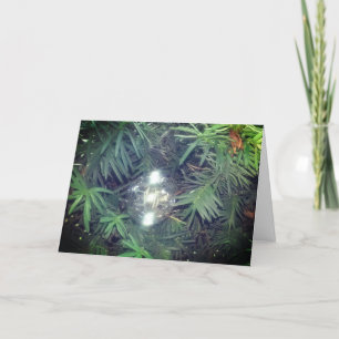 Ferienblase Feiertagskarte