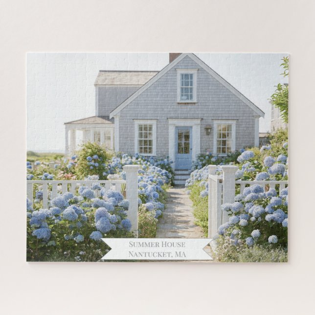 Ferienhaus Foto  Puzzle (Horizontal)