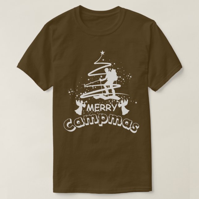 Ferienhaus Funny Camping Liebhaber von Meran Campm T-Shirt (Design vorne)
