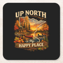 Ferienhaus im Norden Minnesotas bei Sonnenuntergan