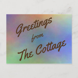 Ferienhaus Rainbow Postkarte
