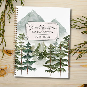 Ferienhaus Wald Ferienvermietung Gästebuch Notizbuch