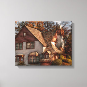 Ferienhaus - Westfield, NJ - Familienferienhaus Leinwanddruck