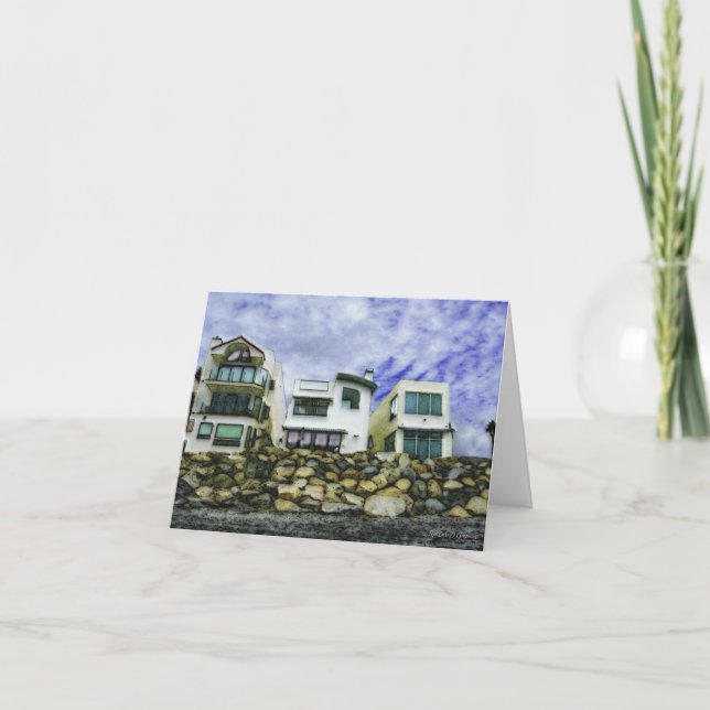 Ferienhäuser am Meer Karte (Vorderseite)