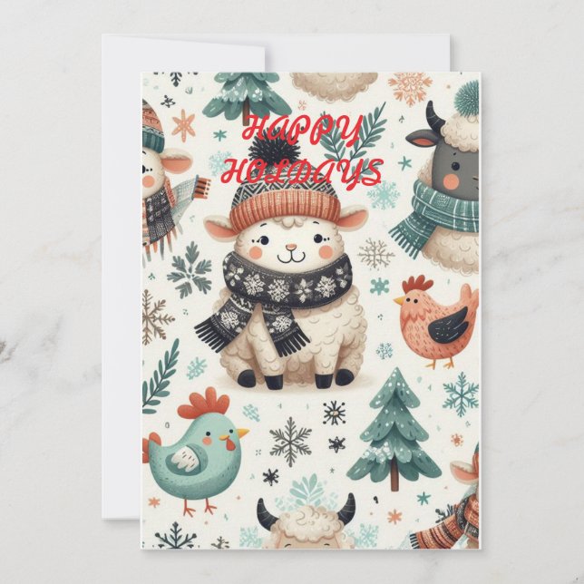 FERIENKARTEN FEIERTAGSKARTE (Vorderseite)