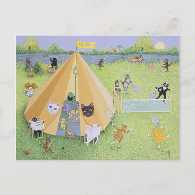 Ferienlager Postkarte (Vorderseite)