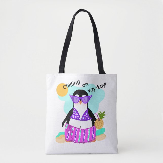 FerienPenguin TASCHEN-TASCHE (Vorderseite)