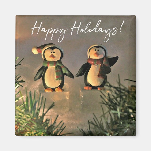 Ferienpinguine Magnet (Vorne)