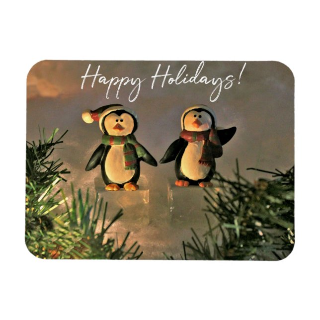 Ferienpinguine Magnet (Horizontal)