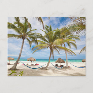 Ferienstrand Postkarte