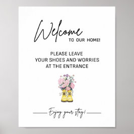 Ferienvermietung Informationen für Gäste Poster