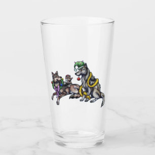 Ferienwölfe Glas
