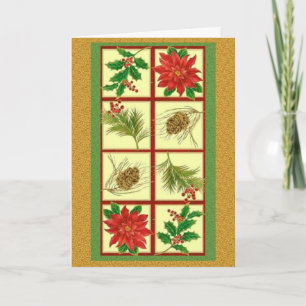 Ferienzeit-Gruß-Karte Feiertagskarte