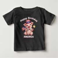 Ferkel (5k) Patriotisches Kinder T-Shirt